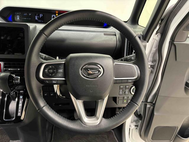 タントカスタムＲＳ　バックモニター対応　電動パーキングブレーキＬＥＤオートライト　パワースライドドアウェルカムオープン機能　オート電動格納式ドアミラー　助手席ロングスライド　助手席イージークローザー　アルミホイール　キーフリーシステム（広島県）の中古車