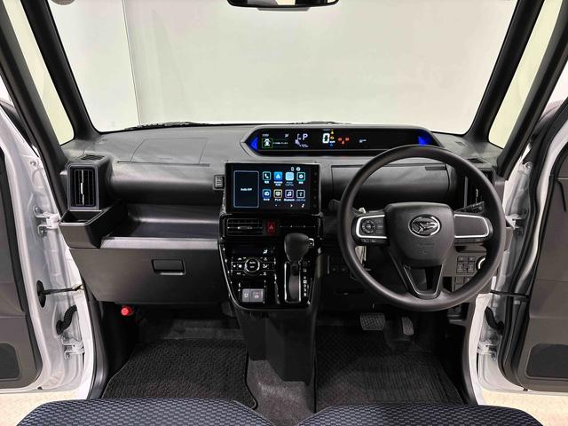 タントカスタムＸ　９インチディスプレイオーディオＬＥＤオートライト　パワースライドドアウェルカムオープン機能　オート電動格納式ドアミラー　助手席ロングスライド　助手席イージークローザー　アルミホイール　キーフリーシステム（広島県）の中古車