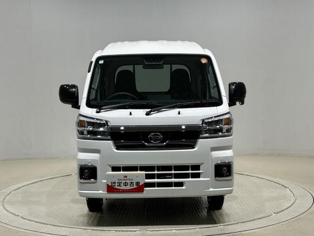 ハイゼットトラックジャンボエクストラプッシュボタンスタート　パワーウインドー　電動格納式ドアミラー　ガードフレーム　格納式テールゲートチェーン　ＬＥＤへッドランプ　ＬＥＤフォグランプ　スペアタイヤ（広島県）の中古車