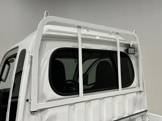 ハイゼットトラックジャンボエクストラプッシュボタンスタート　パワーウインドー　電動格納式ドアミラー　ガードフレーム　格納式テールゲートチェーン　ＬＥＤへッドランプ　ＬＥＤフォグランプ　スペアタイヤ（広島県）の中古車