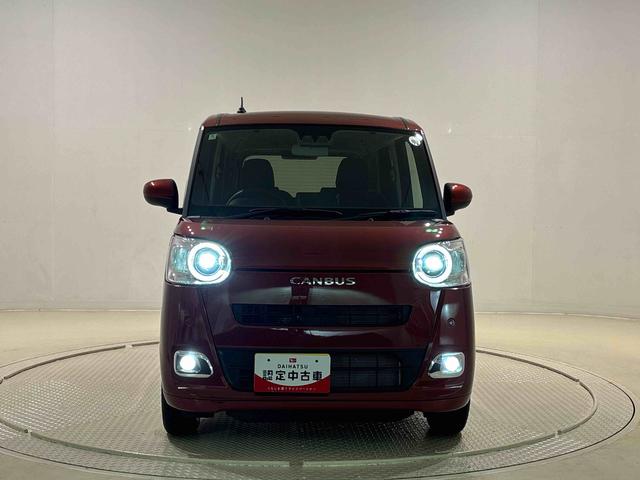 ムーヴキャンバスセオリーG キーフリーシステム シートヒーターLEDヘッドランプ・フォグランプ 電動パーキングブレーキ プッシュボタンスタート セキュリティアラーム バックカメラ 両側パワースライドドアウエルカムオープン機能 オート電動格納式ドアミラー(広島県)の中古車