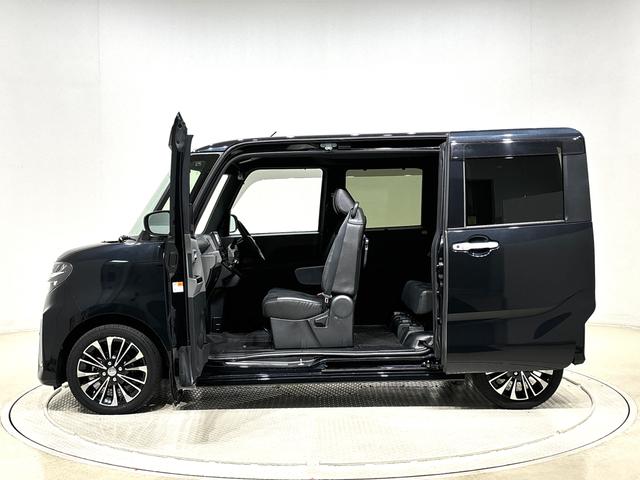 タントカスタムＲＳセレクション　カーナビ　バッククカメラ　ドラレコＬＥＤオートライト　パワースライドドアウェルカムオープン機能　オート電動格納式ドアミラー　助手席ロングスライド　助手席イージークローザー　アルミホイール　キーフリーシステム（広島県）の中古車