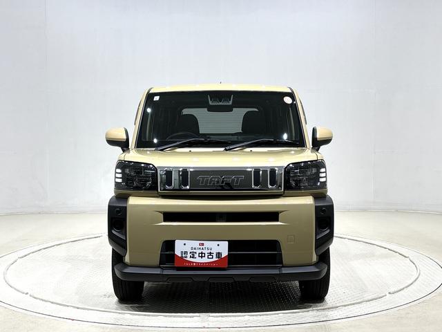 タフトＸ　６．８インチディスプレイオーディオ　バックカメラスカイフィールトップ　ＬＥＤヘッドランプ　コーナーセンサー　プッシュボタンスタート　キーフリーシステム　電動パーキングブレーキ　バックカメラ　スチールホイール（広島県）の中古車