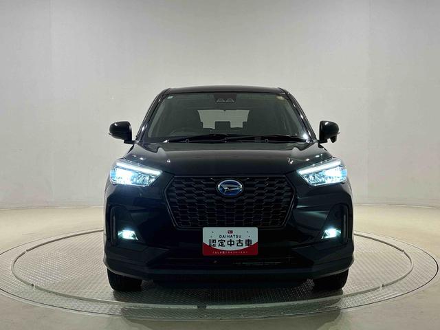 ロッキープレミアムG HEVLEDヘッドランプ・フォグランプ 全車速追従機能付アダプティブクルーズコントロール レーンキープコントロール ブラインドスポットモニター 17インチアルミホイール シートヒーター(広島県)の中古車