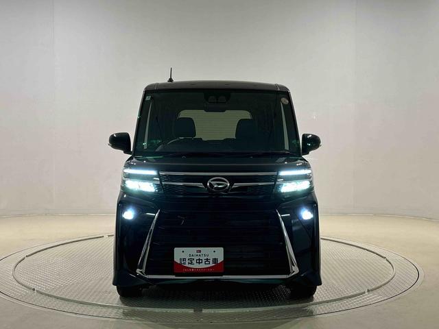 タントカスタムRS バックモニター 運転席・助手席シートヒーター電動パーキングブレーキ LEDヘッドライト・フォグランプ 純正15インチアルミホイール キーフリーシステム オートライト サイドエアバッグ オートエアコン 革巻きステアリングホイール(広島県)の中古車