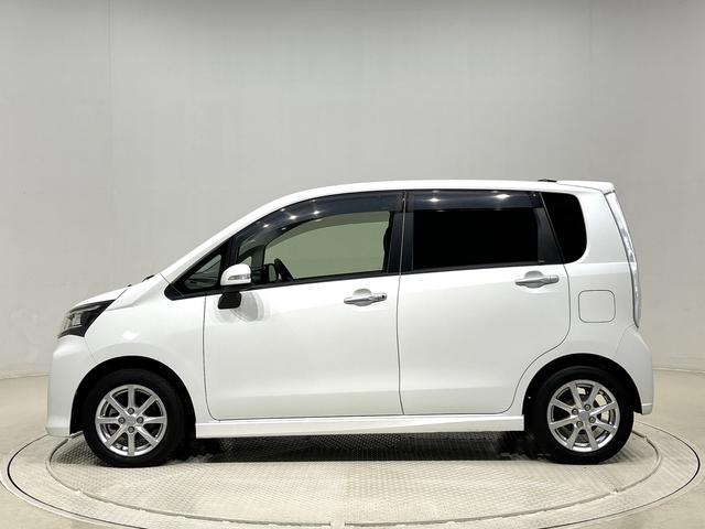 ムーヴカスタム　ＸリミテッドＳＡ　ナビ　バックモニター　キーフリーオートエアコン　プッシュボタンスタート　オートライト　ＵＳＢソケット　フォグランプ　電動格納機能付きミラー　シートリフター　ショッピングフック　シートアンダートレイ　セキュリティーアラーム（広島県）の中古車