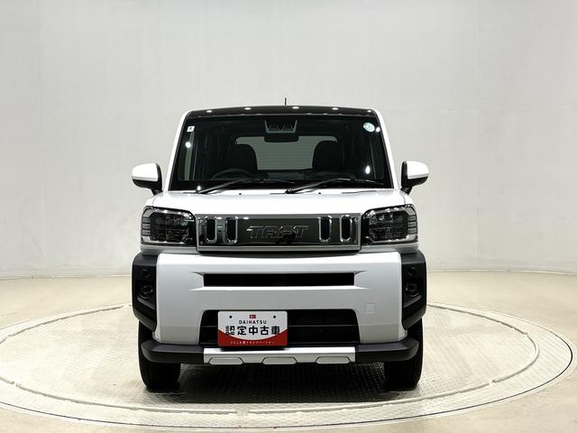 タフトＧ　クロムベンチャー　喫煙車スカイフィールトップ　クロムパック　メッキパック　シルバーアンダーガーニッシュ　インテリアアクセント　ＬＥＤオートライト＆フォグランプ　電動パーキングブレーキ　バックカメラ　アルミホイール（広島県）の中古車