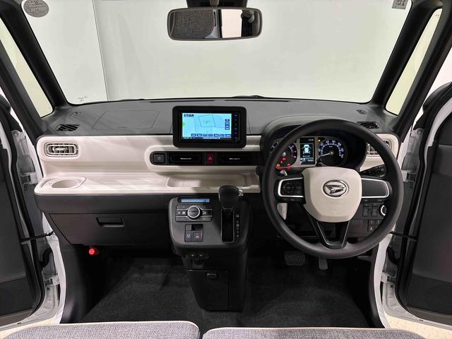 ムーヴキャンバスストライプスG ナビ・バックカメラLEDオートライト・フォグランプ 電動パーキングブレーキ プッシュボタンスタート セキュリティアラーム バックカメラ 両側パワースライドドアウエルカムオープン機能 オート電動格納式ドアミラー(広島県)の中古車