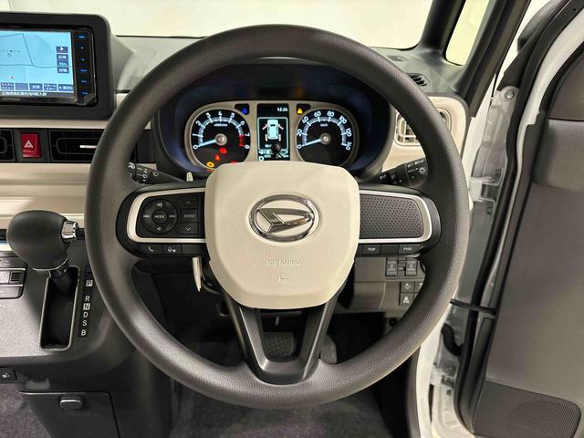 ムーヴキャンバスストライプスG ナビ・バックカメラLEDオートライト・フォグランプ 電動パーキングブレーキ プッシュボタンスタート セキュリティアラーム バックカメラ 両側パワースライドドアウエルカムオープン機能 オート電動格納式ドアミラー(広島県)の中古車