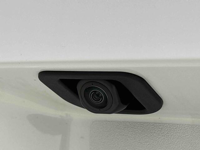 ムーヴキャンバスストライプスＧ　バックモニター　電動パーキングブレーキＬＥＤオートライト・フォグランプ　電動パーキングブレーキ　プッシュボタンスタート　セキュリティアラーム　バックカメラ　両側パワースライドドアウエルカムオープン機能　オート電動格納式ドアミラー（広島県）の中古車