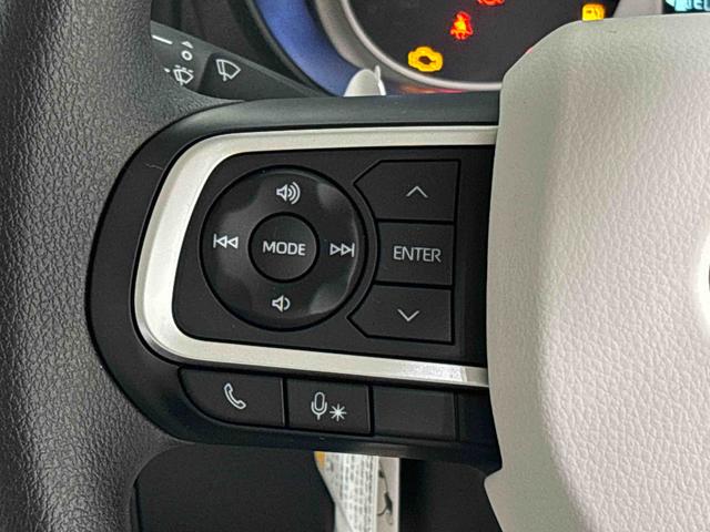 ムーヴキャンバスストライプスＧ　バックモニター　電動パーキングブレーキＬＥＤオートライト・フォグランプ　電動パーキングブレーキ　プッシュボタンスタート　セキュリティアラーム　バックカメラ　両側パワースライドドアウエルカムオープン機能　オート電動格納式ドアミラー（広島県）の中古車