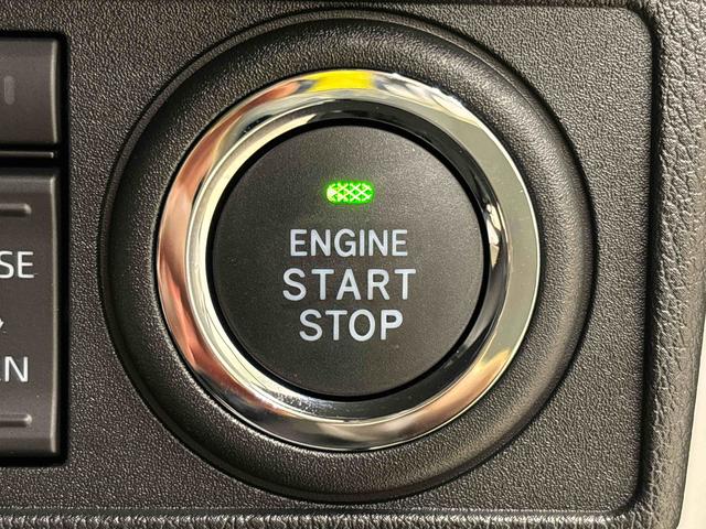 ムーヴキャンバスストライプスＧ　バックモニター　電動パーキングブレーキＬＥＤオートライト・フォグランプ　電動パーキングブレーキ　プッシュボタンスタート　セキュリティアラーム　バックカメラ　両側パワースライドドアウエルカムオープン機能　オート電動格納式ドアミラー（広島県）の中古車