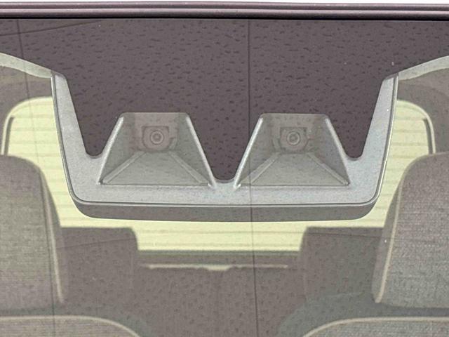 ムーヴキャンバスストライプスＧ　バックモニター　電動パーキングブレーキＬＥＤオートライト・フォグランプ　電動パーキングブレーキ　プッシュボタンスタート　セキュリティアラーム　バックカメラ　両側パワースライドドアウエルカムオープン機能　オート電動格納式ドアミラー（広島県）の中古車