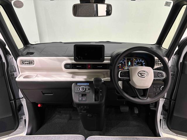 ムーヴキャンバスストライプスＧターボ　バックモニター　後席パワースライドドア運転席・助手席シートヒーター　ＬＥＤヘッドライト・フォグランプ　電動パーキングブレーキ　サイドエアバッグ　オートライト　オートエアコン　キーフリーシステム　プッシュボタンスタート（広島県）の中古車