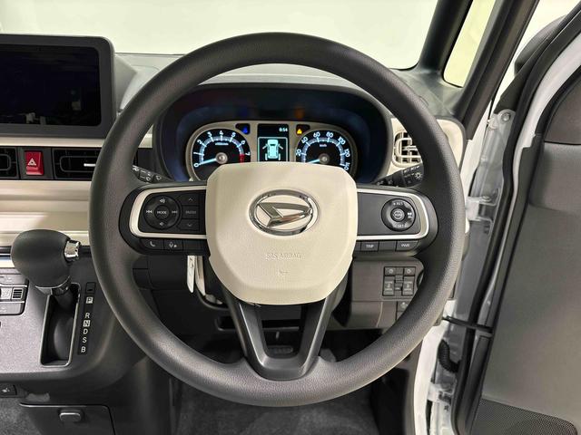 ムーヴキャンバスストライプスＧターボ　バックモニター　後席パワースライドドア運転席・助手席シートヒーター　ＬＥＤヘッドライト・フォグランプ　電動パーキングブレーキ　サイドエアバッグ　オートライト　オートエアコン　キーフリーシステム　プッシュボタンスタート（広島県）の中古車