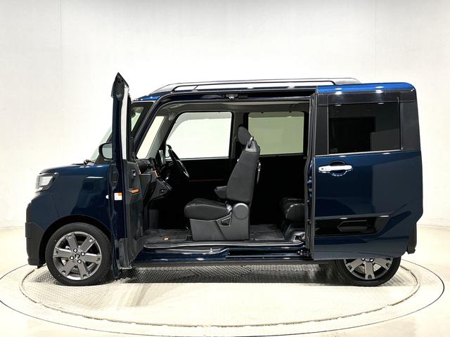 タントファンクロスターボ　社外ナビゲーション　ＥＴＣ２．０運転席・助手席シートヒーター　両側電動スライドドア　ドライブレコーダー（広島県）の中古車