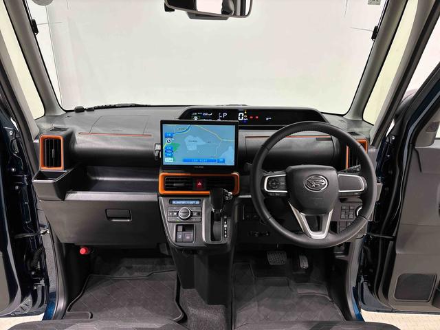 タントファンクロスターボ　社外ナビゲーション　ＥＴＣ２．０運転席・助手席シートヒーター　両側電動スライドドア　ドライブレコーダー（広島県）の中古車