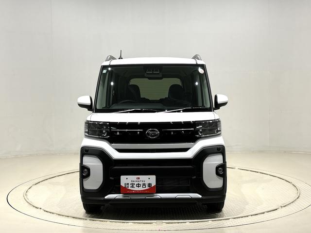 タントファンクロス純正ナビ装着用アップグレードパック　電動パーキングブレーキ　オートブレーキホールド機能　運転席・助手席シートヒーター　ＳＲＳサイドエアバッグ　フルＬＥＤヘッドランプ　ＬＥＤフォグランプ（広島県）の中古車