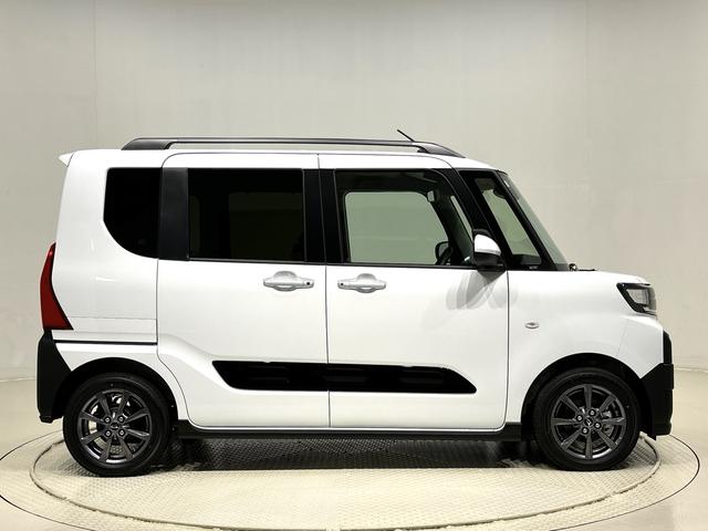 タントファンクロス純正ナビ装着用アップグレードパック　電動パーキングブレーキ　オートブレーキホールド機能　運転席・助手席シートヒーター　ＳＲＳサイドエアバッグ　フルＬＥＤヘッドランプ　ＬＥＤフォグランプ（広島県）の中古車