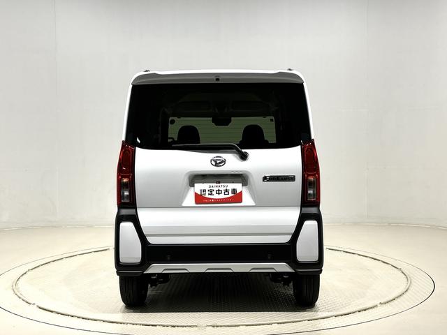 タントファンクロス純正ナビ装着用アップグレードパック　電動パーキングブレーキ　オートブレーキホールド機能　運転席・助手席シートヒーター　ＳＲＳサイドエアバッグ　フルＬＥＤヘッドランプ　ＬＥＤフォグランプ（広島県）の中古車