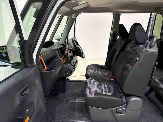 タントファンクロス純正ナビ装着用アップグレードパック　電動パーキングブレーキ　オートブレーキホールド機能　運転席・助手席シートヒーター　ＳＲＳサイドエアバッグ　フルＬＥＤヘッドランプ　ＬＥＤフォグランプ（広島県）の中古車