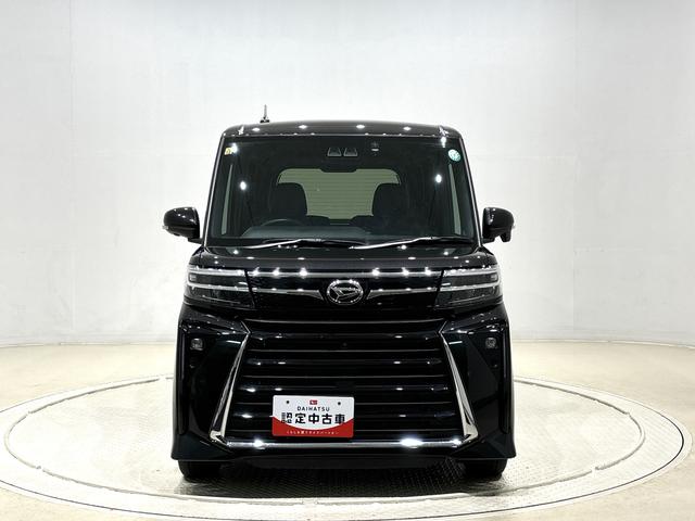 タントカスタムＲＳディスプレイオーディオ・パノラマパーキングＬＥＤオートライト　パワースライドドアウェルカムオープン機能　オート電動格納式ドアミラー　助手席ロングスライド　助手席イージークローザー　アルミホイール　キーフリーシステム（広島県）の中古車