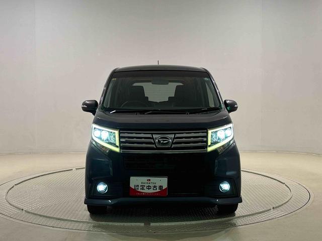 ムーヴカスタム　ＲＳ　ＳＡ　バックモニター対応　電動格納ドアミラーＬＥＤオートハイビーム・フォグランプ　運転席シートヒーター　アルミホイール　オートライト　プッシュボタンスタート　セキュリティアラーム（広島県）の中古車