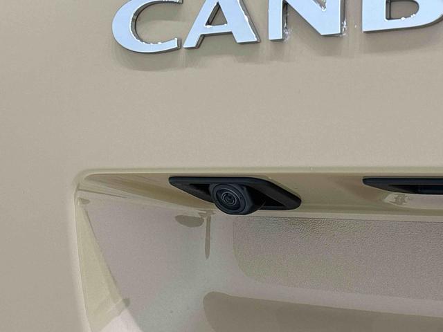 ムーヴキャンバスセオリーＧ　バックモニター対応カメラ　シートヒーターＬＥＤオートライト・フォグランプ　電動パーキングブレーキ　プッシュボタンスタート　セキュリティアラーム　バックカメラ　両側パワースライドドアウエルカムオープン機能　オート電動格納式ドアミラー（広島県）の中古車