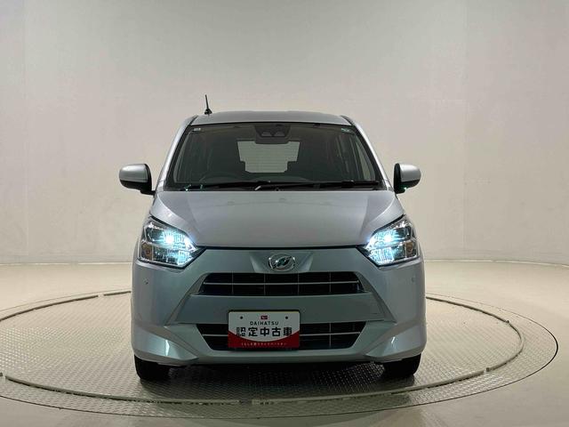 ミライースＸ　リミテッドＳＡIII　ＬＥＤヘッドライト　バックカメラ付リヤスモークガラス　キーレスエントリーシステム　オートライト　オートハイビーム　電動格納式ドアミラー　パワーウィンドウ　セキュリティアラーム　オーディオレス　１４インチフルホイールキャップ（広島県）の中古車