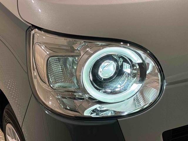 ムーヴキャンバスストライプスＧターボＬＥＤオートライト・フォグランプ　電動パーキングブレーキ　プッシュボタンスタート　セキュリティアラーム　バックカメラ　両側パワースライドドアウエルカムオープン機能　オート電動格納式ドアミラー（広島県）の中古車