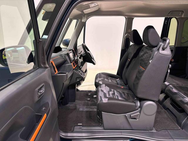 タントファンクロスターボ ナビゲーション ETCLEDオートライト 電動パーキングブレーキ 運転席助手席シートヒーター アルミホイール キーフリーシステム オート電動格納式ドアミラー(広島県)の中古車