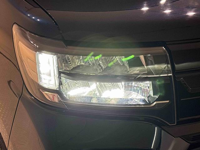 タントファンクロスターボ ナビゲーション ETCLEDオートライト 電動パーキングブレーキ 運転席助手席シートヒーター アルミホイール キーフリーシステム オート電動格納式ドアミラー(広島県)の中古車