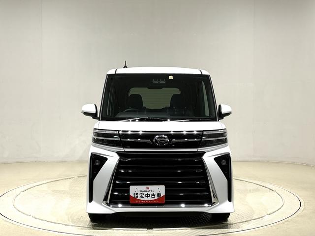 タントカスタムRS ディスプレイオーディオ クルーズコントロールLEDオートライト パワースライドドアウェルカムオープン機能 電動パーキングブレーキ 運転席助手席シートヒーター アルミホイール キーフリーシステム オート電動格納式ドアミラー(広島県)の中古車