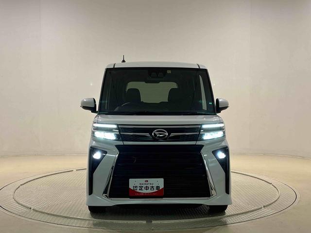 タントカスタムRS ディスプレイオーディオ クルーズコントロールLEDオートライト パワースライドドアウェルカムオープン機能 電動パーキングブレーキ 運転席助手席シートヒーター アルミホイール キーフリーシステム オート電動格納式ドアミラー(広島県)の中古車