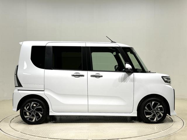 タントカスタムX 電動パーキングブレーキ 両側電動スライドドア純正ナビ装着用アップグレードパック 運転席・助手席シートヒーター オートブレーキホールド機能 格納式リヤドアサンシェード(広島県)の中古車