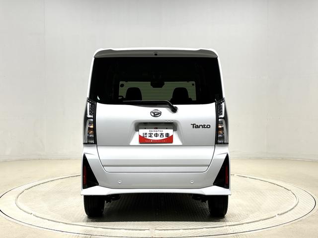 タントカスタムＲＳ　両側電動スライドドア　バックカメラ　ターボ車ＬＥＤヘッドライト　ＬＥＤフォグランプ　ＳＲＳサイドエアバッグ　オーディオ操作用ステアリングスイッチ　前席シートヒーター　プッシュボタンスタート　１５インチアルミホイール　電子カードキー（広島県）の中古車