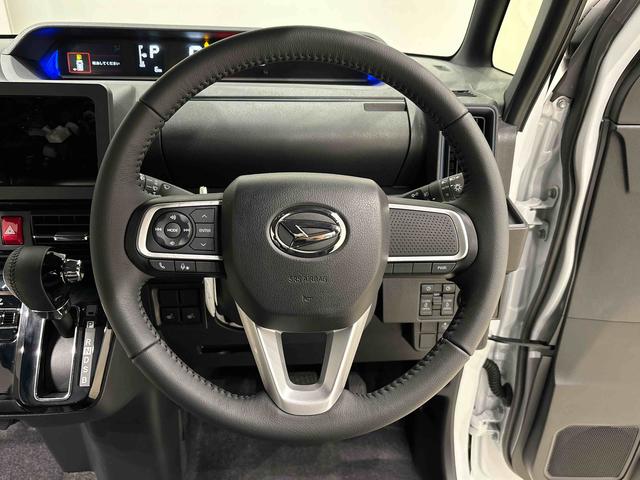 タントカスタムＲＳ　ターボ　両側電動スライドドア　キーフリー純正ナビ装着用アップグレードパック　運転席・助手席シートヒーター　電動パーキングブレーキ　オートブレーキホールド機能　格納式リヤドアサンシェード　運転席シートリフター　チルトステアリング（広島県）の中古車