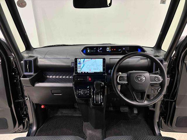 タントカスタムRSスタイルセレクションLEDオートライト パワースライドドアウェルカムオープン機能 オート電動格納式ドアミラー 助手席ロングスライド 助手席イージークローザー アルミホイール キーフリーシステム(広島県)の中古車