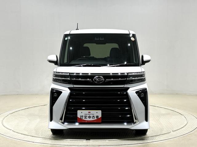 タントカスタムＲＳ　バックモニター対応カメラ　シートヒーターＬＥＤオートライト　パワースライドドアウェルカムオープン機能　電動パーキングブレーキ　運転席助手席シートヒーター　アルミホイール（広島県）の中古車