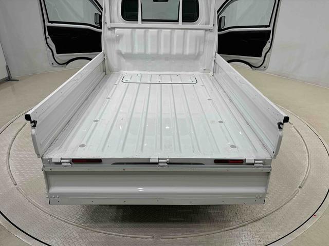 ハイゼットトラックスタンダードハロゲンヘッドランプ　運転席ＳＲＳエアバック　電動式パワーステアリング　ＡＭ／ＦＭラジオ　あゆみ板掛けテールゲート　スペアタイヤ　ガードフレーム（広島県）の中古車