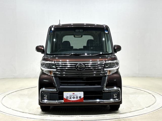 タントカスタムＸ　トップエディションＳＡIII　ナビ　バックカメラＬＥＤオートライト　左側パワースライドドア　オート電動格納式ドアミラー　アルミホイール　キーフリーシステム　オートエアコン（広島県）の中古車