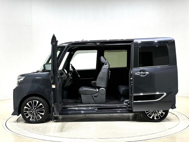 タントカスタムＲＳ　９インチフルセグナビ　バックカメラ　ターボ車ドライブレコーダー　ＳＲＳサイドエアバッグ　前席シートヒーター　両側電動スライドドア　１５インチアルミホイール　ＬＥＤヘッドライト　ＬＥＤフォグランプ　プッシュボタンスタート　オートエアコン（広島県）の中古車