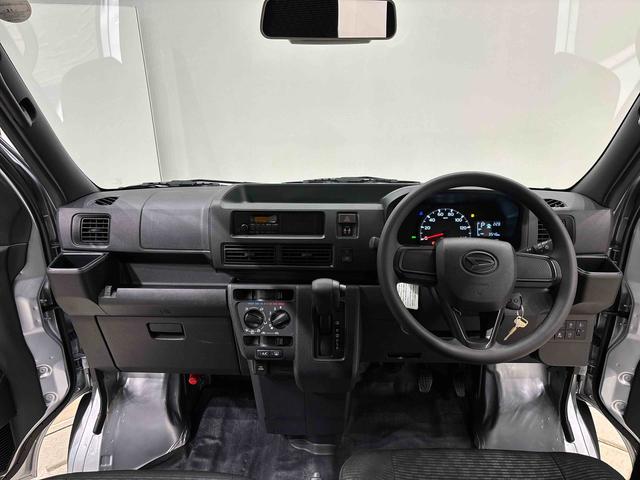 ハイゼットカーゴDXLEDヘッドランプ トップシェイドガラス コーナーセンサー オーバーヘッドシェルフ フロントドアパワーウインドウ キーレスエントリー AM/FMラジオ テンパータイヤ スチールホイール(広島県)の中古車