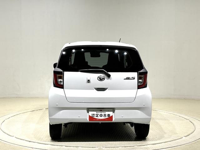 ミライースＸ　ＳＡIII　バックモニター対応カメラ　オートライトＬＥＤヘッドランプ　セキュリティアラーム　コーナーセンサー　１４インチフルホイールキャップ　キーレスエントリー　電動格納式ドアミラー　ショツピングフック　マニュアルエアコン（広島県）の中古車