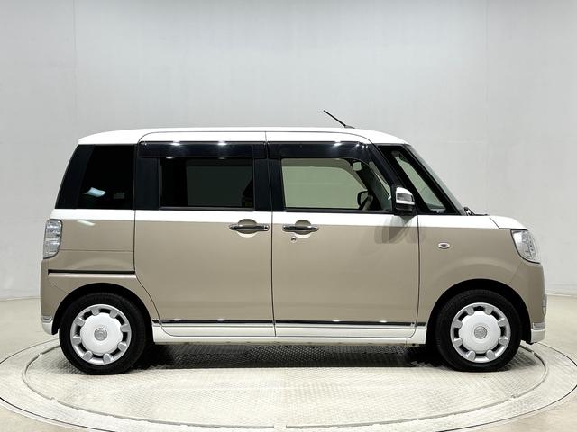 ムーヴキャンバスGメイクアップリミテッド SAIII ナビ パノラマモニターLEDヘッドライト LEDフォグランプ 置き楽ボックス オートライト プッシュボタンスタート セキュリティアラーム(広島県)の中古車