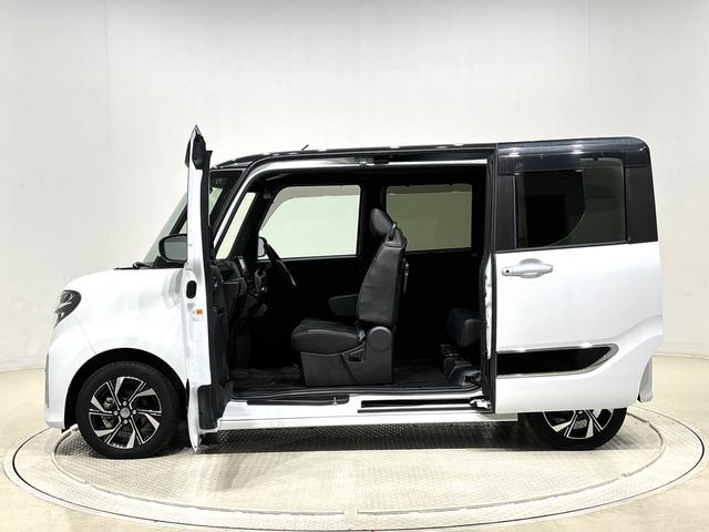 タントカスタムＸＬＥＤオートライト　パワースライドドアウェルカムオープン機能　オート電動格納式ドアミラー　助手席ロングスライド　助手席イージークローザー　アルミホイール　キーフリーシステム（広島県）の中古車