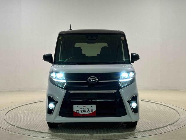 タントカスタムＸＬＥＤオートライト　パワースライドドアウェルカムオープン機能　オート電動格納式ドアミラー　助手席ロングスライド　助手席イージークローザー　アルミホイール　キーフリーシステム（広島県）の中古車