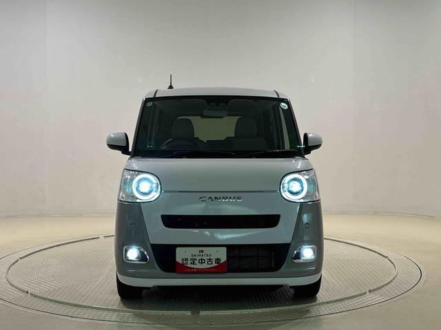 ムーヴキャンバスストライプスＧ　運転席・助手席シートヒーター　キーフリー純正ナビ装着用アップグレードパック　両側電動スライドドア　運転席シートリフター　チルトステアリング　電動パーキングブレーキ　オートブレーキホールド機能　ホッとカップホルダー（広島県）の中古車