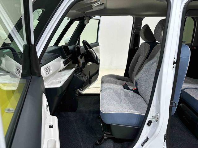 ムーヴキャンバスストライプスG 電子パーキング 両側パワースライドドアLEDオートライト・フォグランプ 電動パーキングブレーキ プッシュボタンスタート セキュリティアラーム バックカメラ 両側パワースライドドアウエルカムオープン機能 オート電動格納式ドアミラー(広島県)の中古車