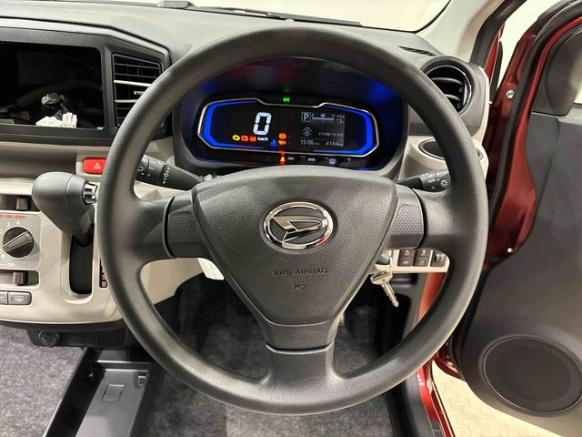 ミライースＸ　リミテッドＳＡIII　ＬＥＤヘッドライト　バックカメラ付キーレスエントリーシステム　電動格納式ドアミラー　オートライト　オートハイビーム　マニュアルレベリング　オーディオレス　セキュリティアラーム　前後コーナーセンサー　１４インチフルホイールキャップ（広島県）の中古車